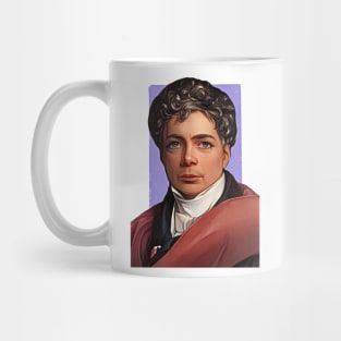 German Philosopher Friedrich Wilhelm Joseph Schelling illustration Mug